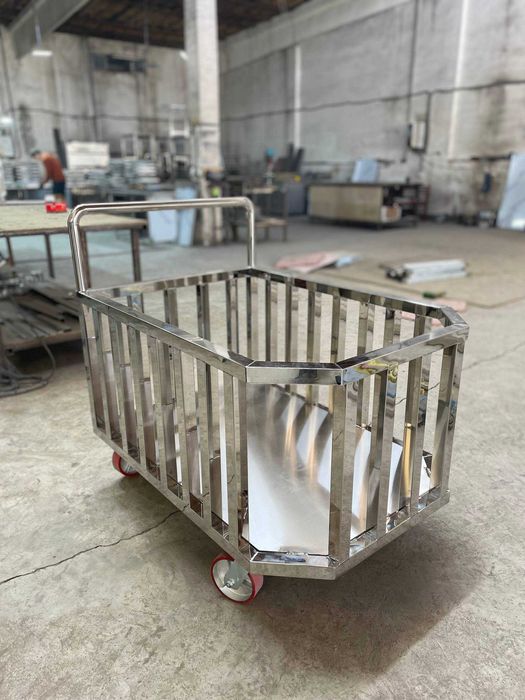 Тележки из нержавейки для производства | Arava Nerjaveyka | Aksiya
