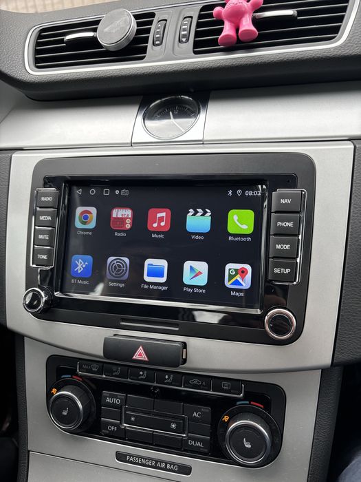 Navigatie VW Golf 5/6/Passat/Polo/Jetta/ CarPlay&AndroidAuto 7 INCH