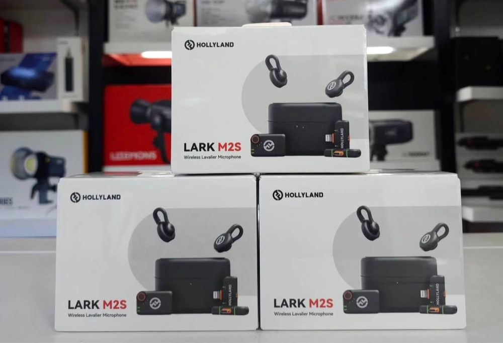 Петличка. Hollyland Lark m2s. Combo.Для Iphone. для камер. Для android