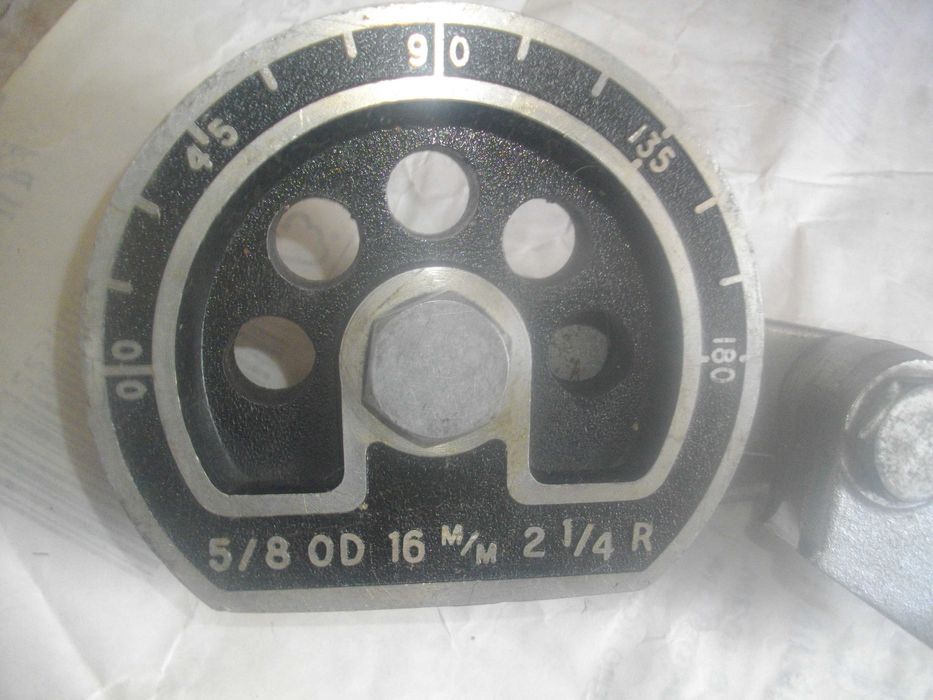 15мм/16мм-Тръбогиб Масивен Уред За Огъване Метални Тръби Дебелостенни