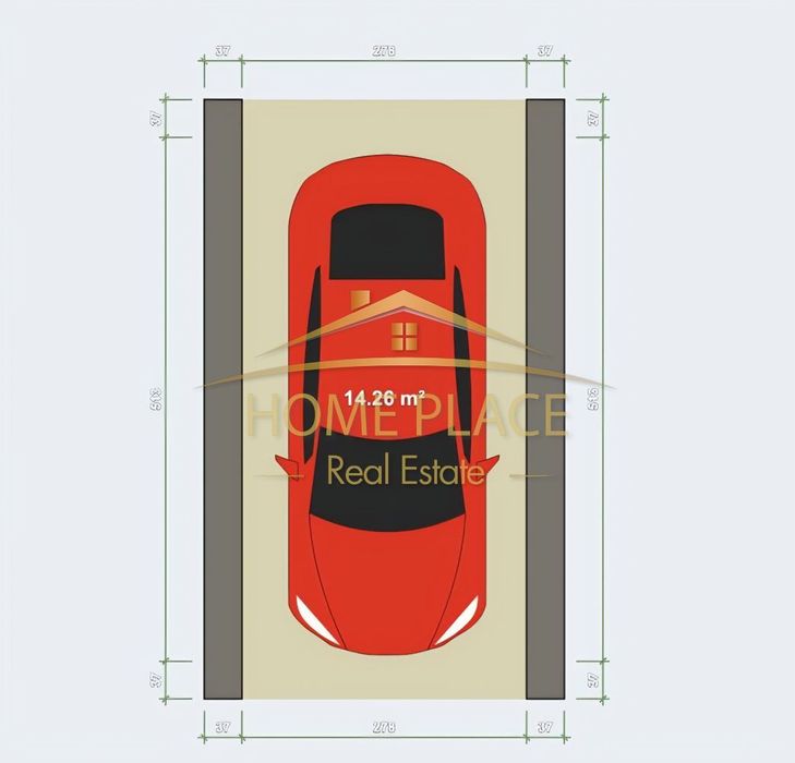 Външно паркомясто в м-ст Манастирски Рид