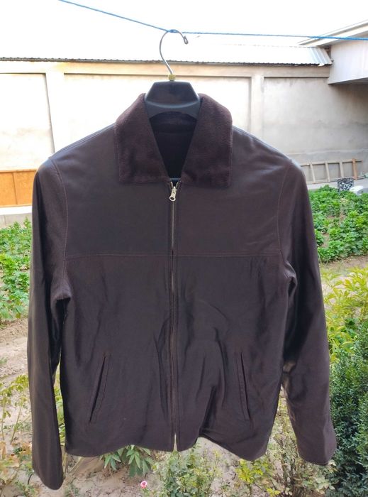 Кожаная куртка мужская