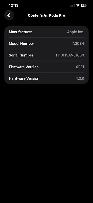 Căști wireless Apple AirPods Pro 1