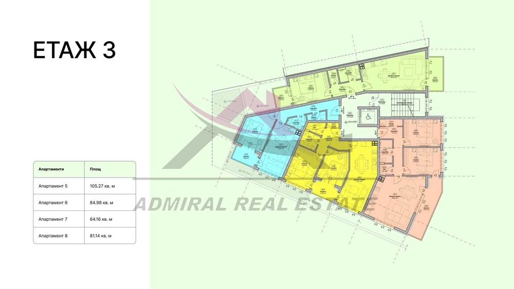 Продава се Двустаен апартамент в Варна, Галата - 81 кв.м за 843 €/кв.м - Снимка #3