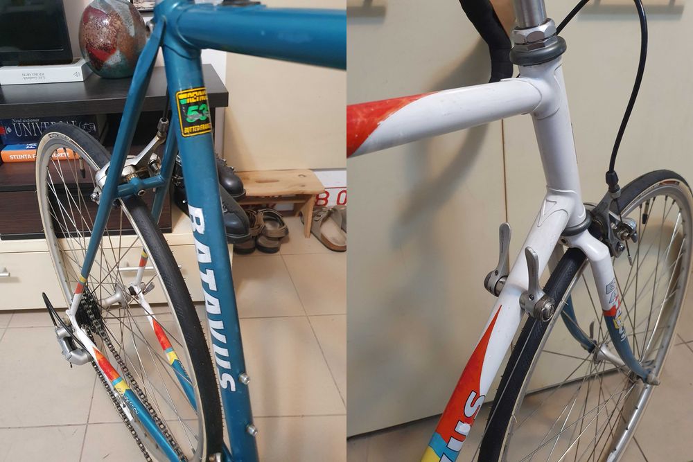 Batavus Competition – cursiera otel Reynolds 531 TT=57.5 ST=57.5 10.77kg 2x7 SIS