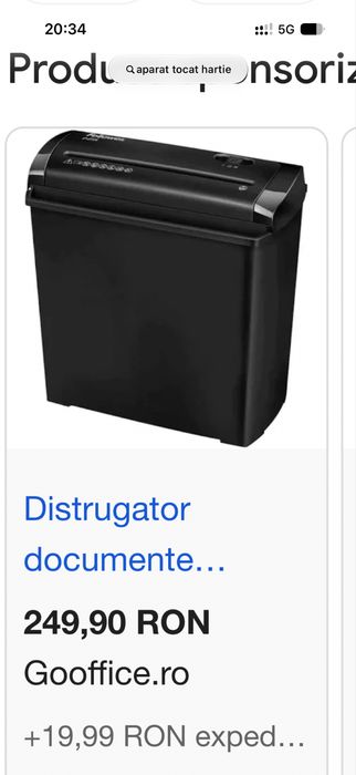 Aparat de distrus documente