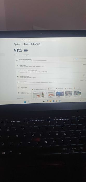 Lenovo ThinkPad T490s i7 - 8865u, 8Gb DDR4, SSD 240gb