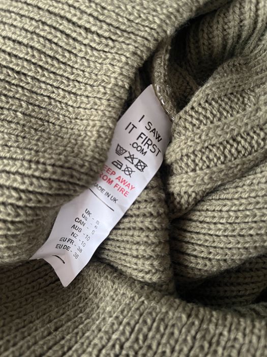 I SAW IT FIRST зелен дамски пуловер S