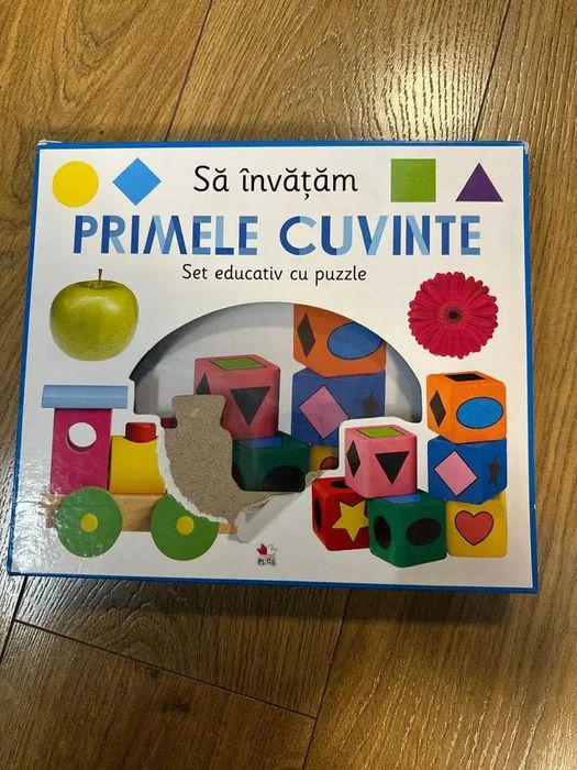 Carte - Set educativ cu puzzle