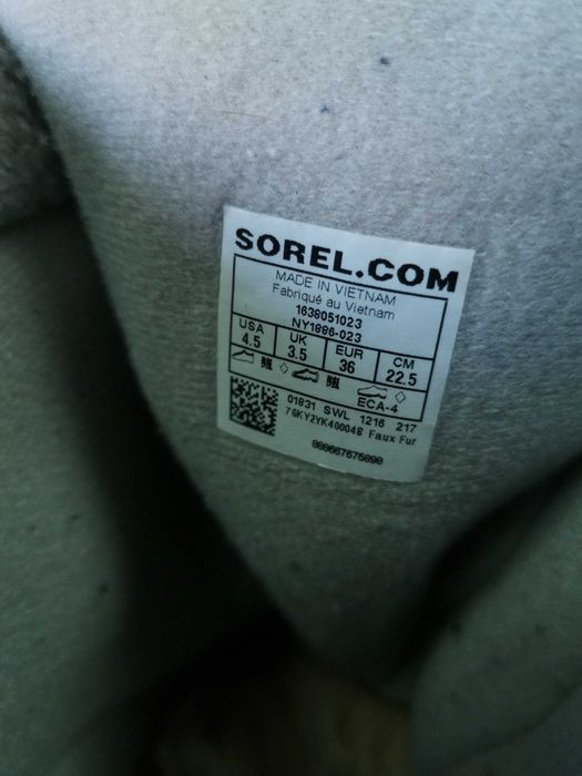 Bocanci  36 37 ghete copii moonboot dama SOREL Impermeabil Imblaniti