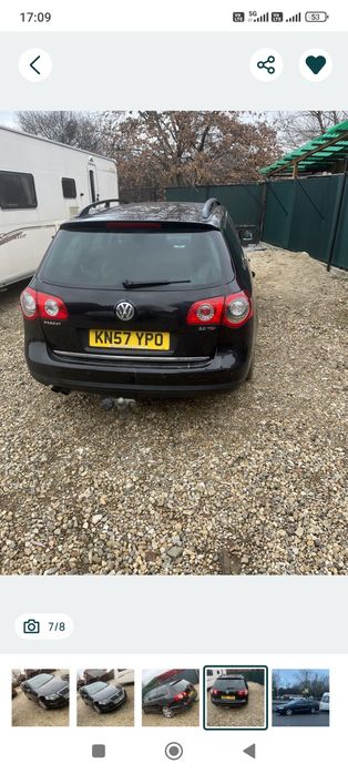 Dezmembrez Volkswagen Passat B6 2.0 tdi BMR 170 cp manual LC9X negru