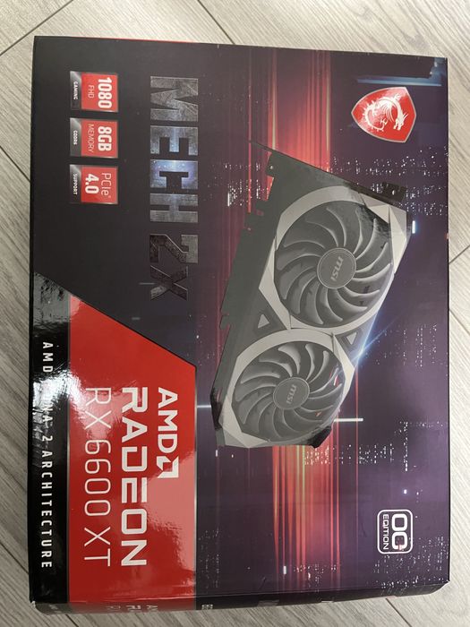 RX 6600 XT 8 GB видеокарта