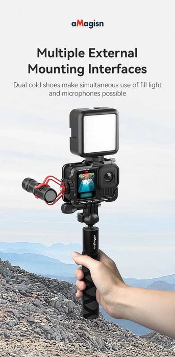 Cadru metalic frame protectie camere actiune GoPro Hero 13 12 11 10 9