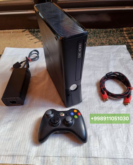 Xbox 360 slim proshifka qilingan