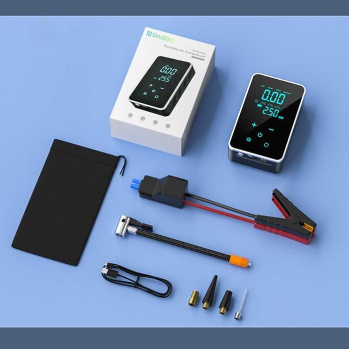 Starter | Compresor auto electric, Pompa 6 in 1 12V,afisaj digital LCD
