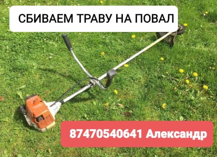 Покос травы, вырубка кустарников, вырубка не нужных деревьев