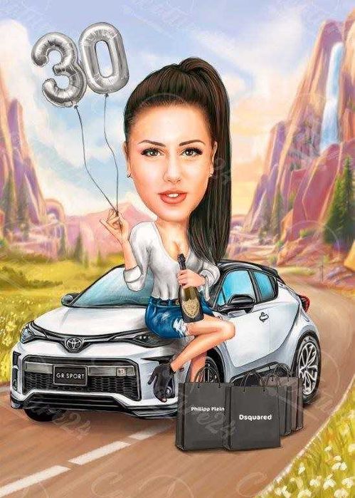 Карикатура по снимка , Карикатури по снимка  , подарък