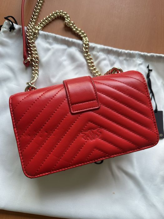 Чанта Pinko Love Mini Nappa