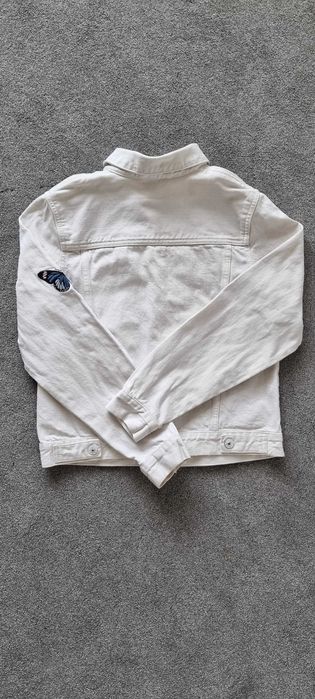 Бяло дънково яке - H&M