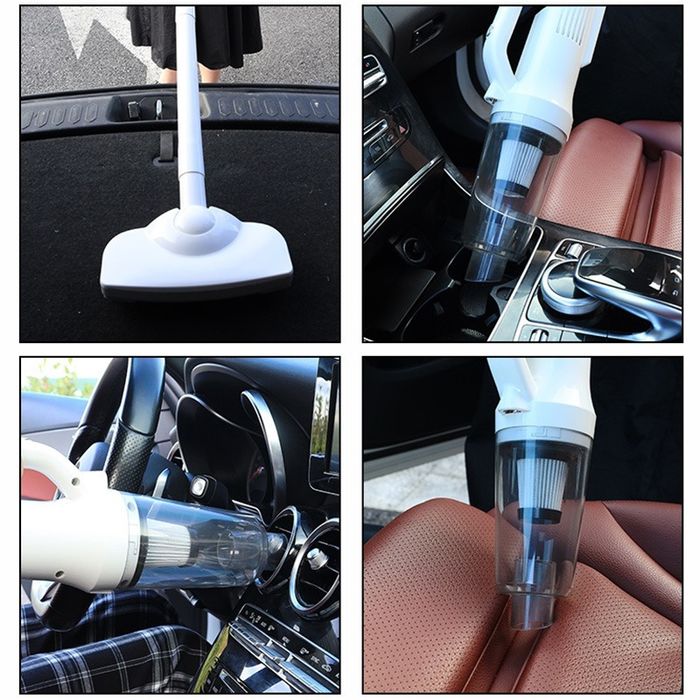 Aspirator portabil 12000Pa, acumulator 6000mA, HEPA - nou