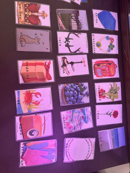 Логопедични карти за автоматизация на звук Р