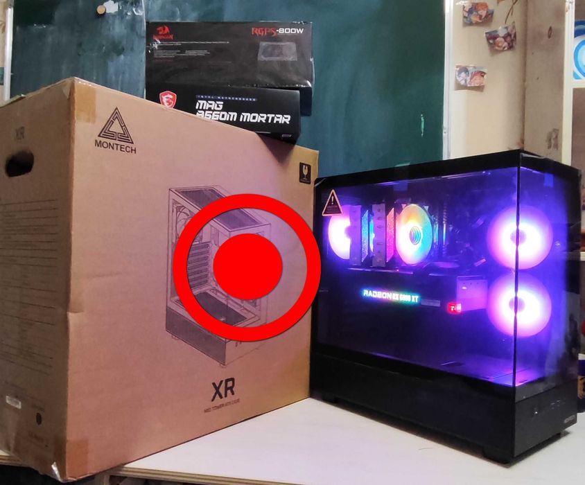 Продам компьютер кейс Core i9 11900 RX6800XT SSD