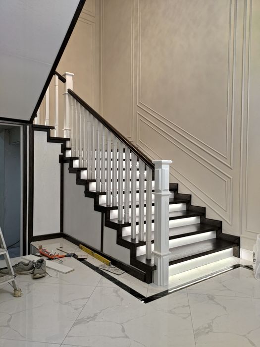 изготовление лестниц, современные лестницы