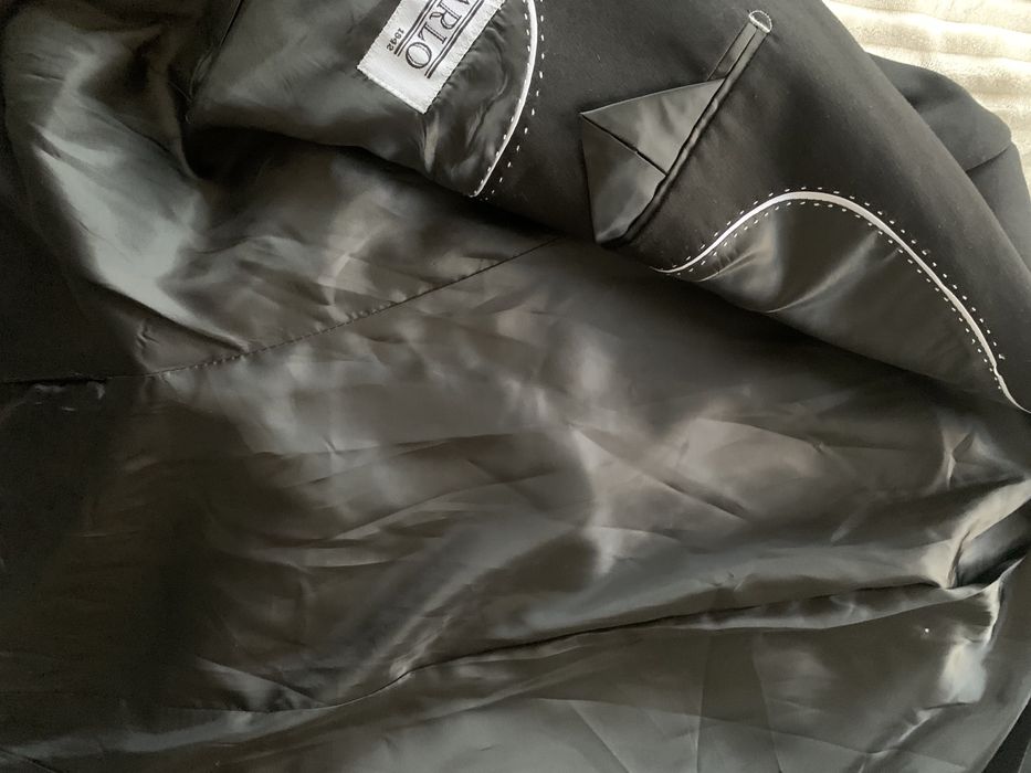 Мъжко черно сако, размер L