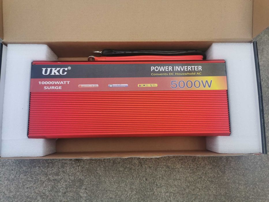 Инвертор 12V /24V към 220V  от 500W до 5000W непълна и пълна синусоида