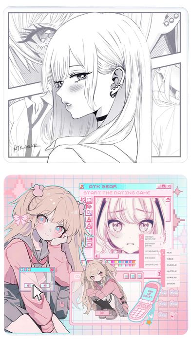 Коврик для мыши ATK Anime Mouse Pad - REVERIE, NANA