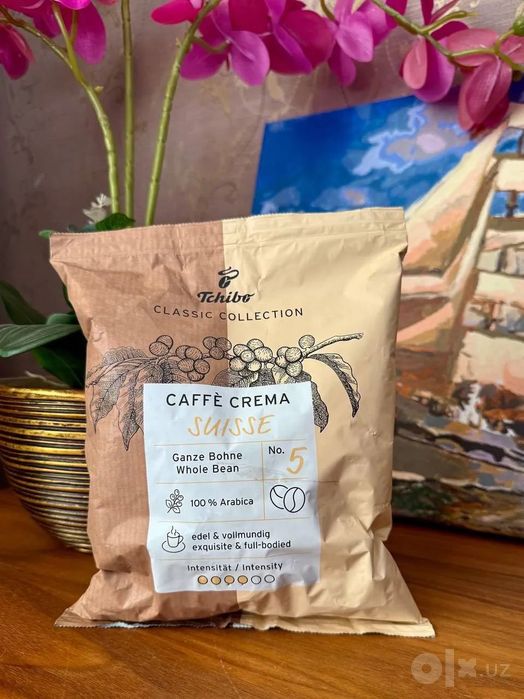 Tchibo Caffe Crema Suisse Кофе в зернах 500g
