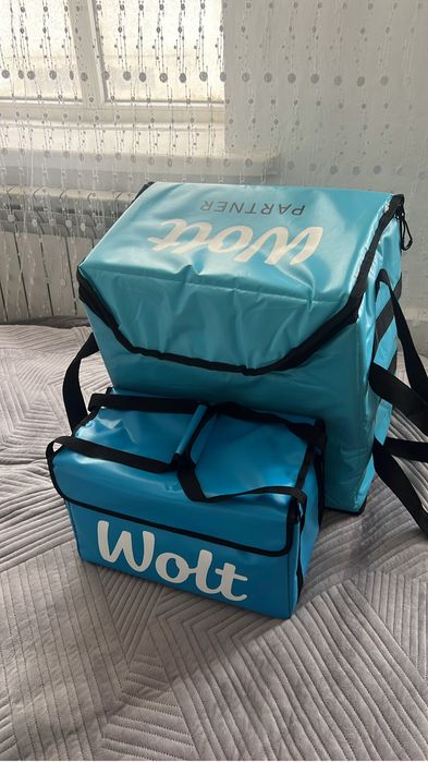 Оригинальные термосумки Wolt Parther