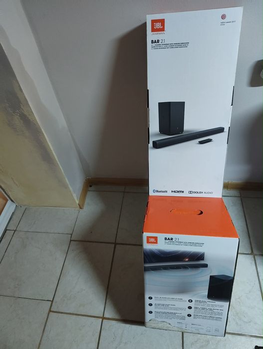 JBL BAR 2.1 с безжичен субуфер