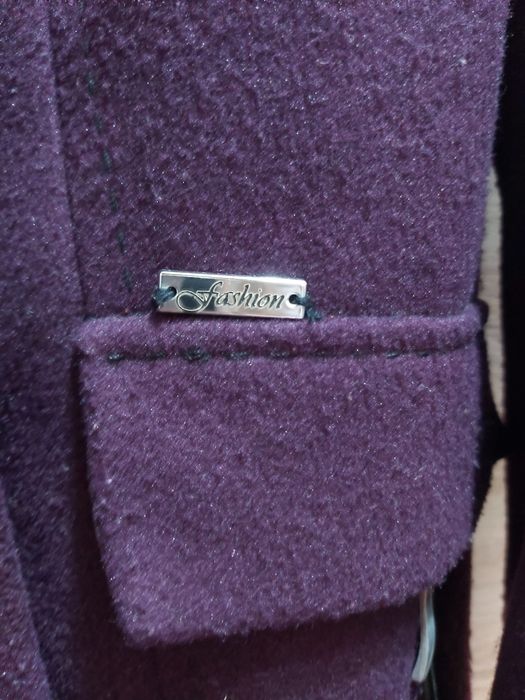 Palton Mov pana în talie