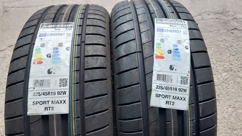Нови гуми 225/45/19 Dunlop Sport Maxx RT2 2 броя