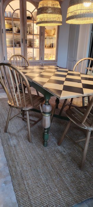 Masa lemn extensibila