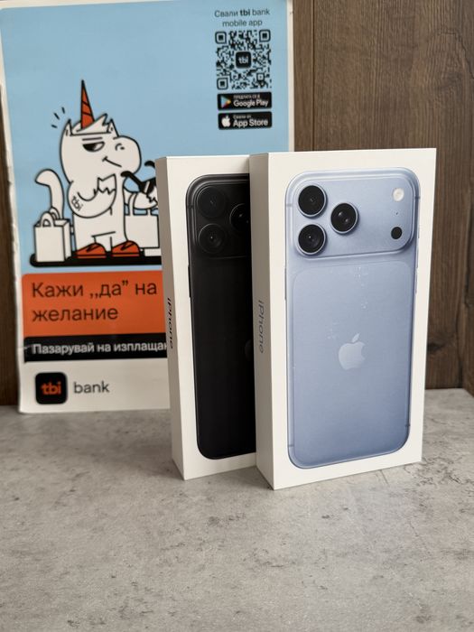НОВ! 256Gb *ЛИЗИНГ* iPhone 18 Pro Max Glacier / Black ГАРАНЦИЯ
