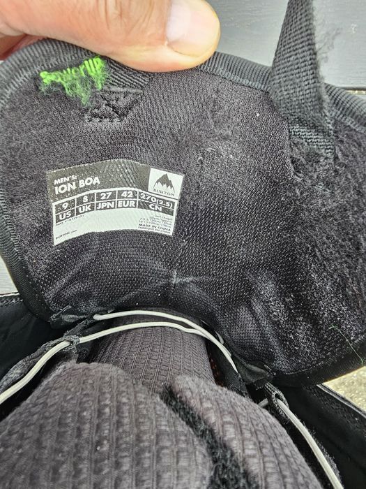 Vand booti snowboard Burton Ion