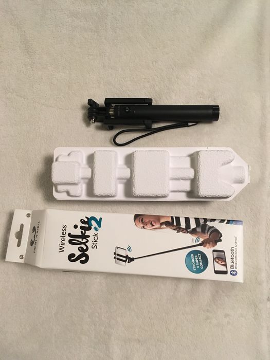 Селфи стик Fresh N Rebel - Wireless Selfie Stick 2, черен