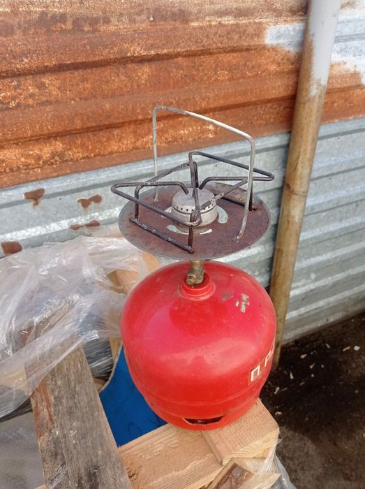 Продам газбалон с комфоркой