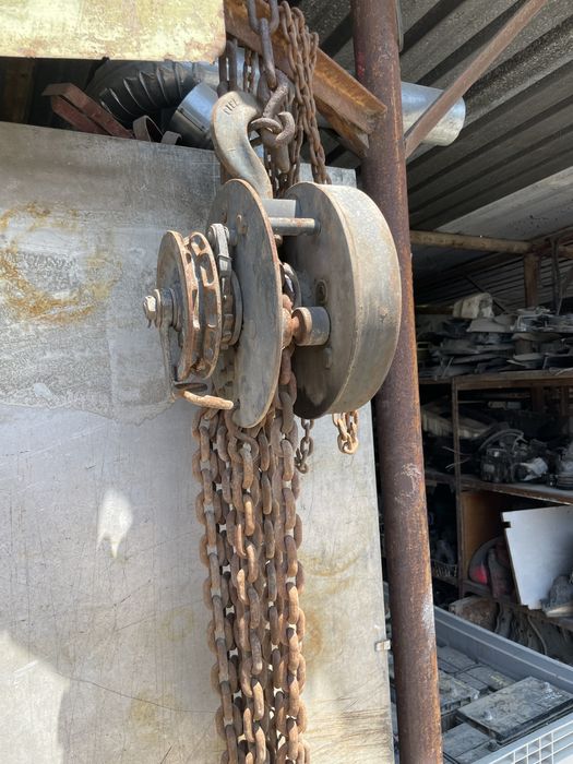 Ръчна верижна лебедка