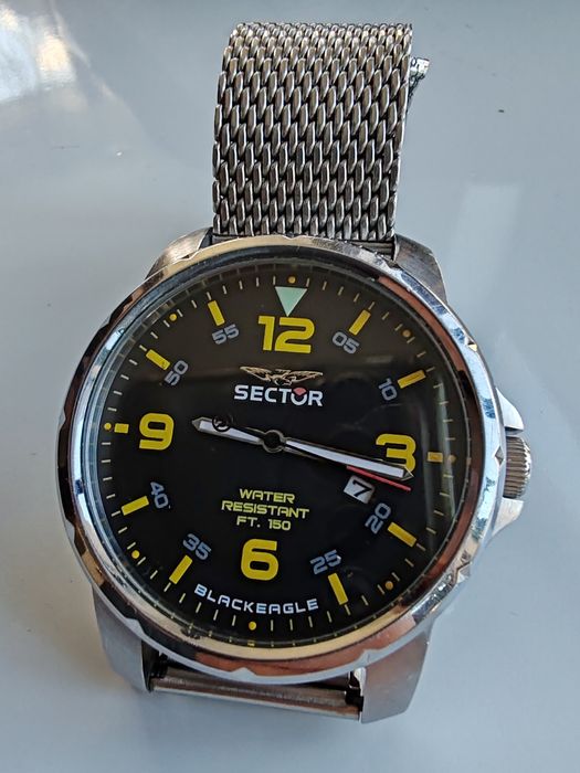 Ceas Sector Black Eagle Quartz 46,5 mm