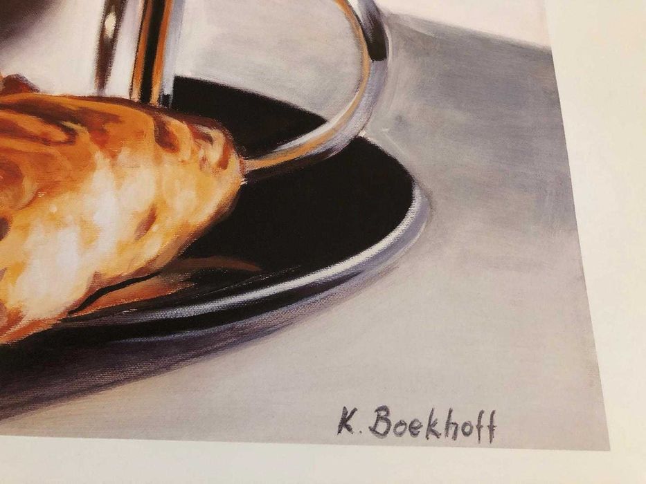 Print tablou Oficial K. Boekhoff Arta Statica pt Decor Bar Fără Ramă