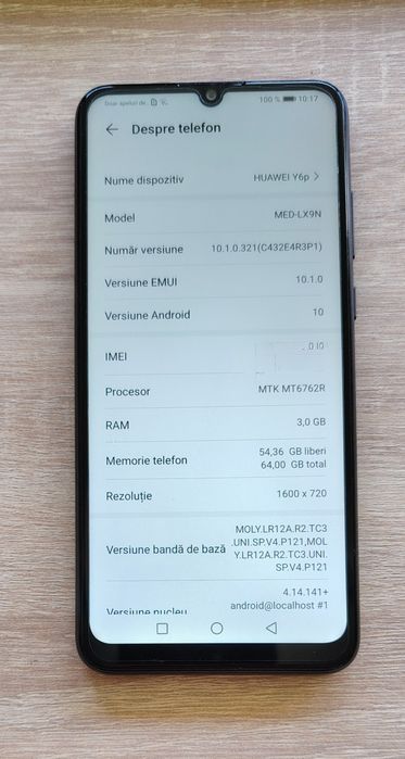 Huawei Y6P -  64GB / 3GB RAM