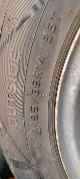 Шины зимние с дисками 185/65/14