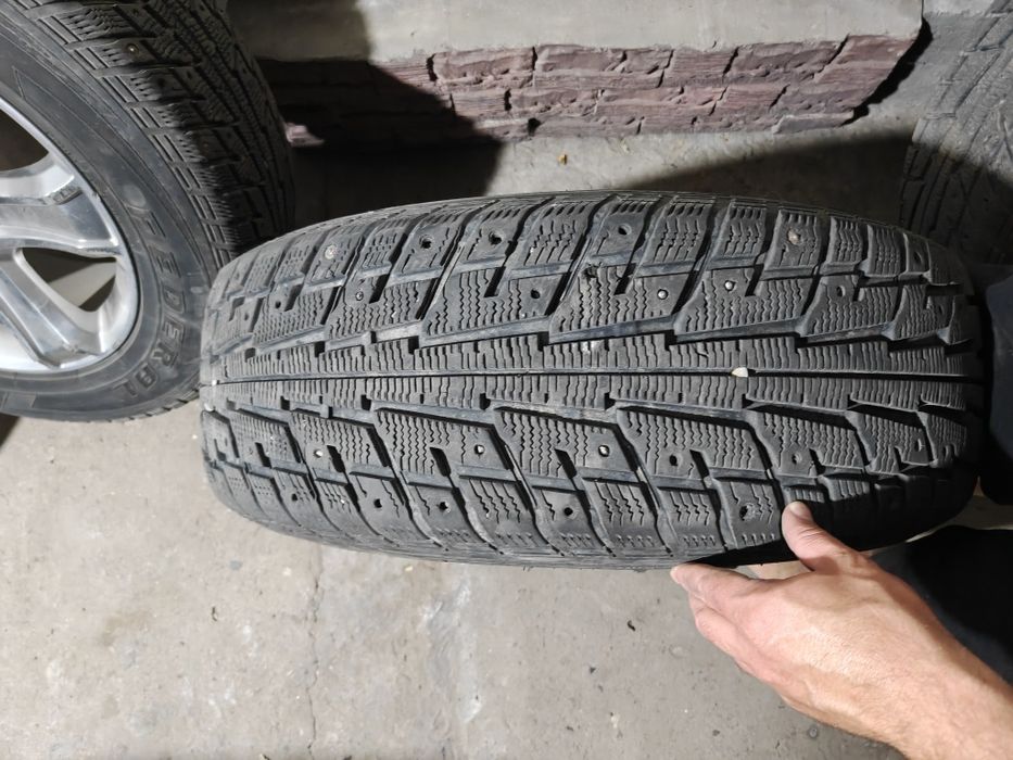 Диски с резиной р17 на jeep