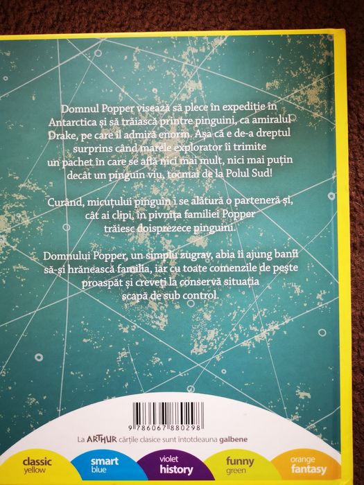 Carte copii Pinguinii domnului Popper