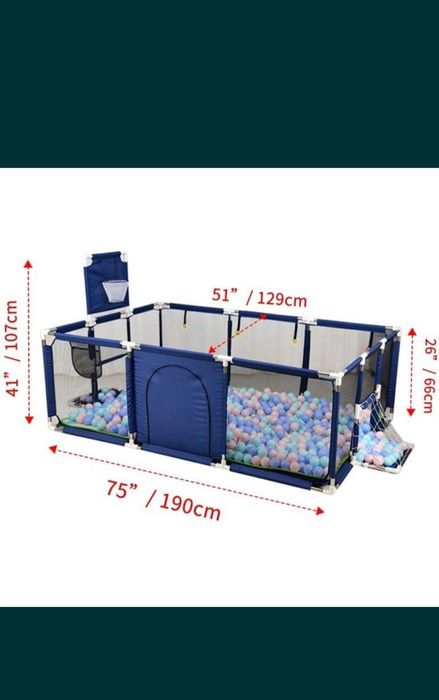 Бебешка кошара за игра