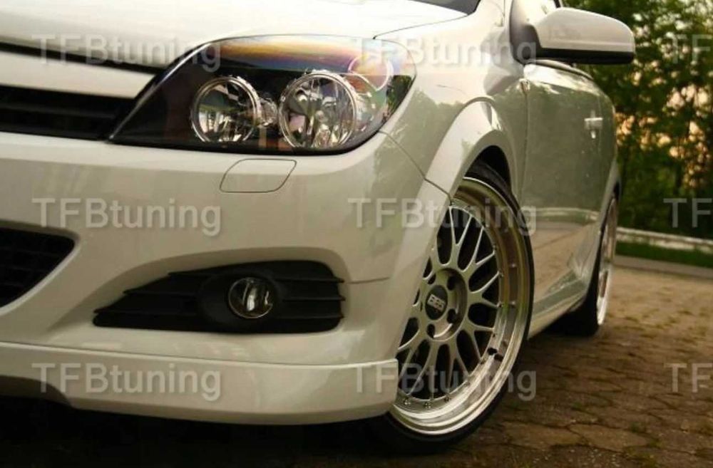 Prelungire bara fata spoiler lip OPEL ASTRA H GTC TWINTOP CABRIO OPC