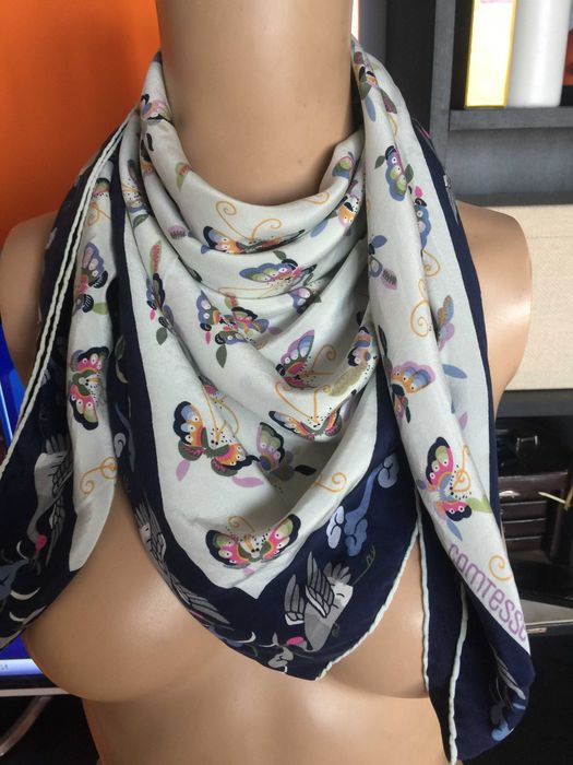 Копринен шал Comtesse Paris